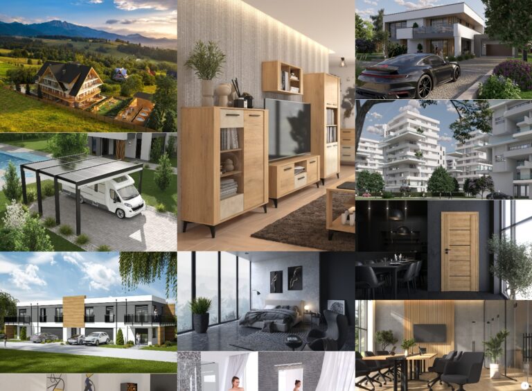 Portfolio wizualizacje 3d