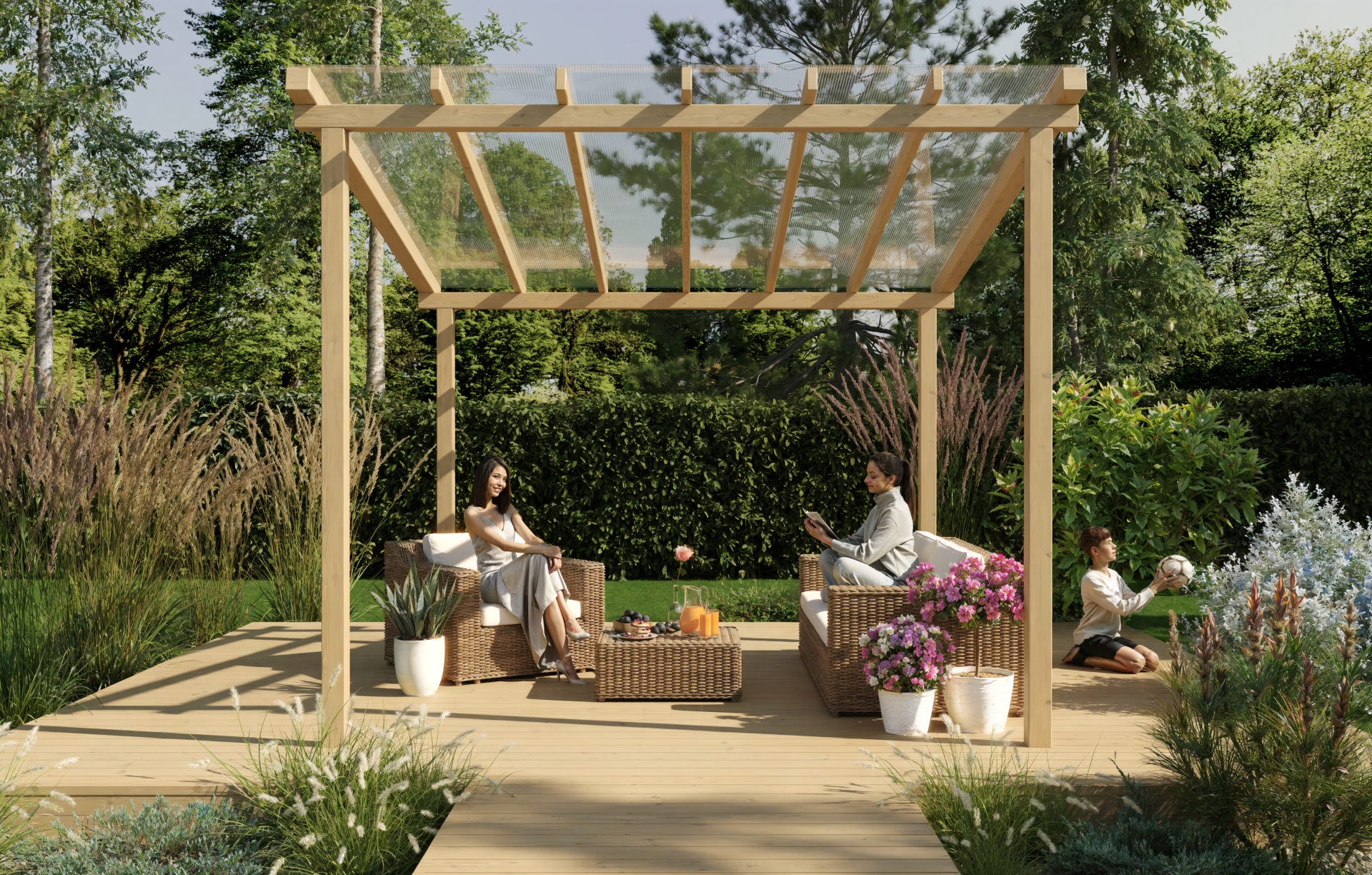 Wizualizacje produktow zadaszenie tarasowe