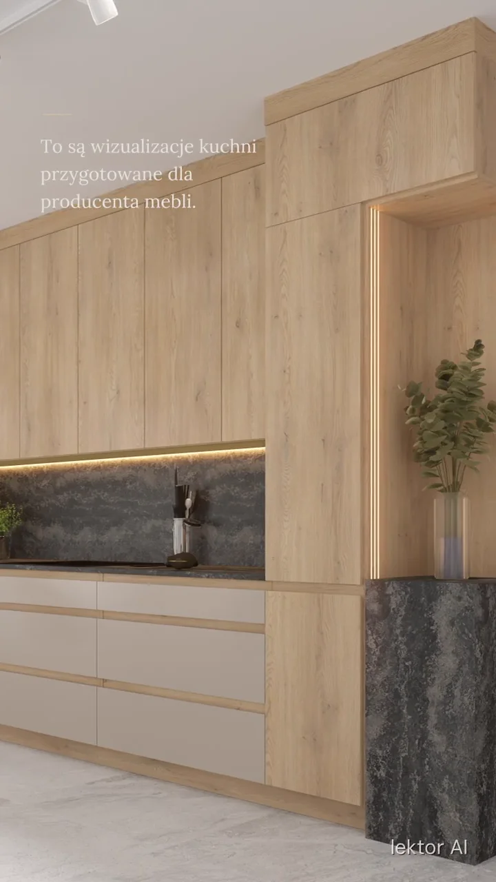Kitchen visualizations for a furniture manufacturer
